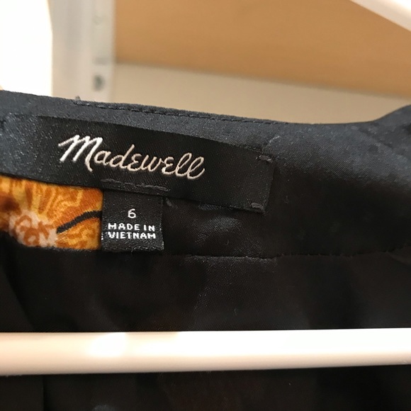 Madewell Lilyblossom Button-Front Dress Floating - Picture 4 of 8